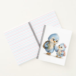 Cuaderno de escritura Little Blue Bird