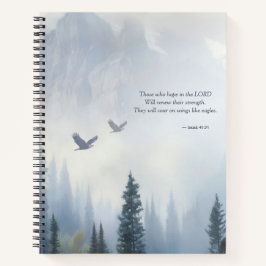 Cuaderno de Escrituras Alas de Águila Isaías 40:31