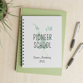Cuaderno de escuela pionero personalizado con Euca