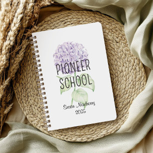 Cuaderno de escuela pionero personalizado con Hydr