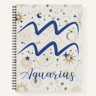 Cuaderno de Espiral Acuario