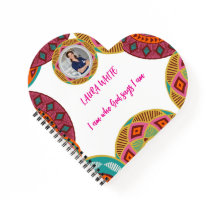 Cuaderno de espiral con patrón africano Kente | Cu
