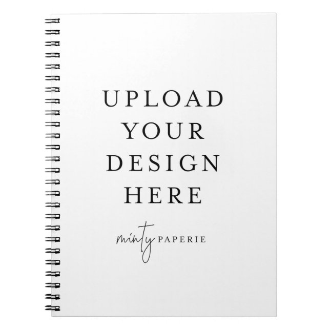 Cuaderno de espiral de 6.5" x 8.75" (Frente)