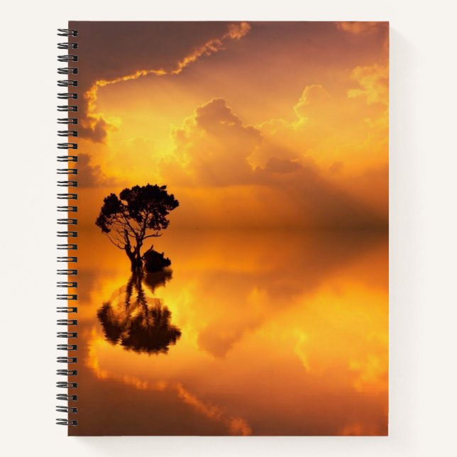 Cuaderno de espiral de 8.5" x 11" (Anverso)
