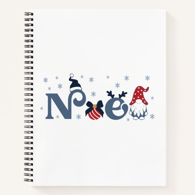 Cuaderno de espiral de 8.5" x 11" (Anverso)