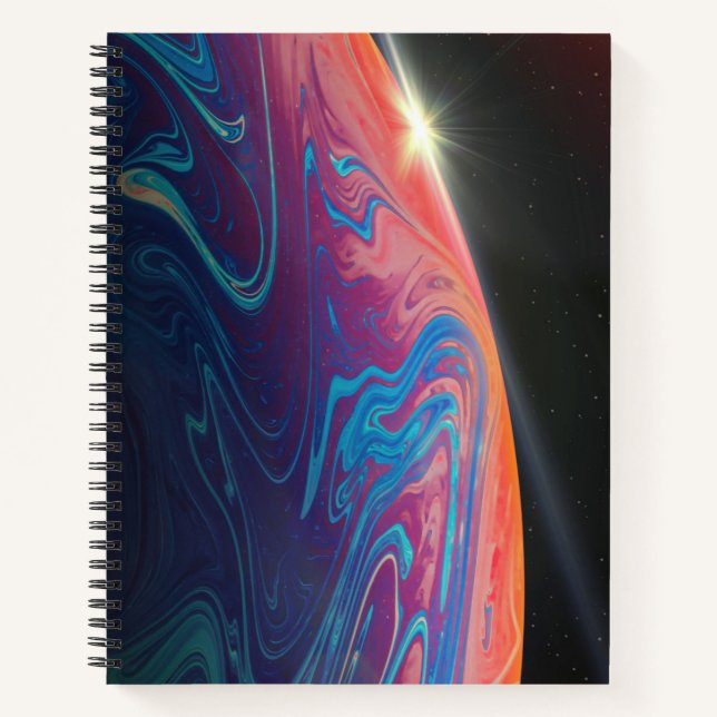 Cuaderno de espiral de 8.5" x 11" (Anverso)