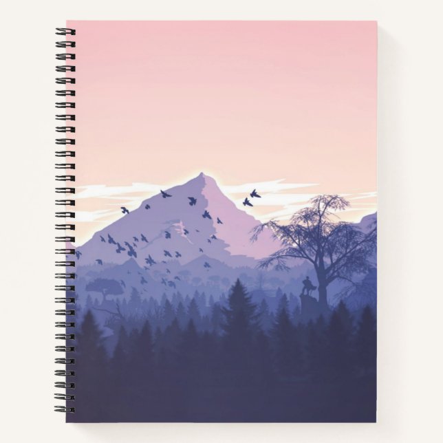 Cuaderno de espiral de 8.5" x 11" (Anverso)