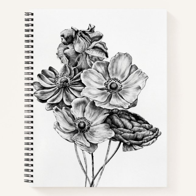 Cuaderno de espiral de 8.5" x 11" (Anverso)