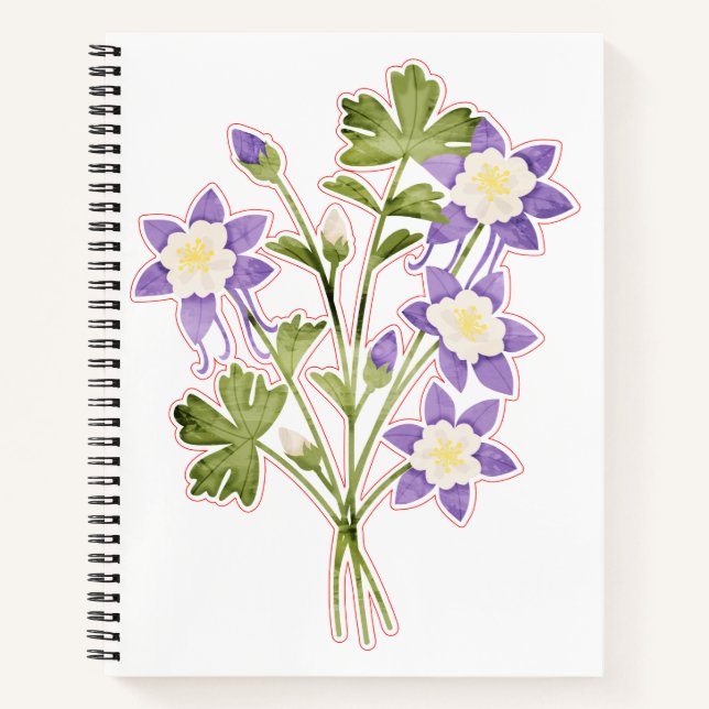 Cuaderno de espiral de 8.5" x 11" (Anverso)