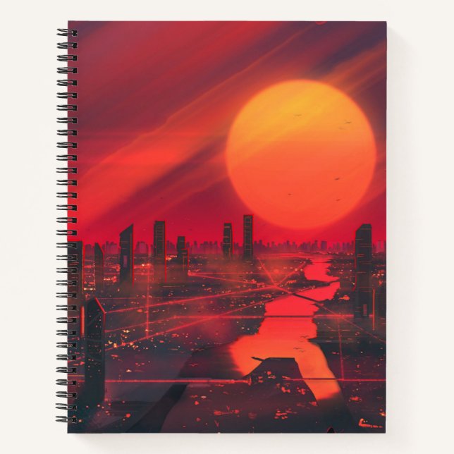 Cuaderno de espiral de 8.5" x 11" (Anverso)