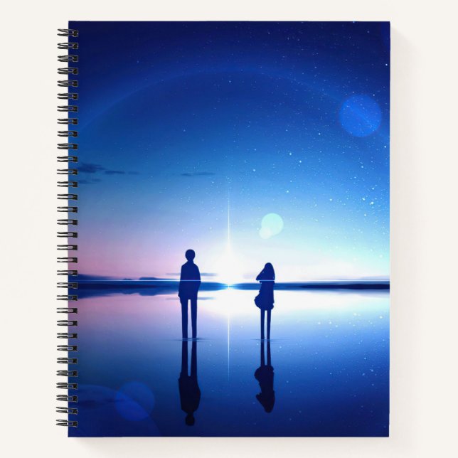 Cuaderno de espiral de 8.5" x 11" (Anverso)