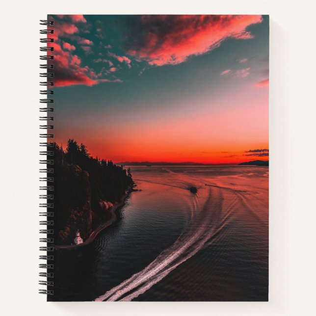 Cuaderno de espiral de 8.5" x 11" (Anverso)