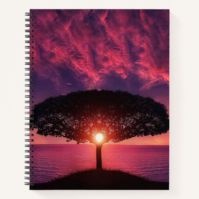 Cuaderno de espiral de 8.5" x 11" (Anverso)