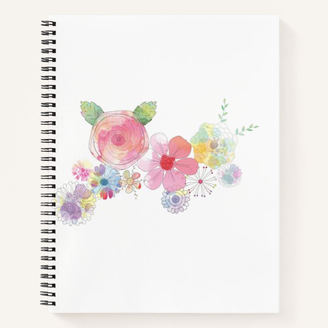 Cuaderno de espiral de 8.5" x 11" (Anverso)