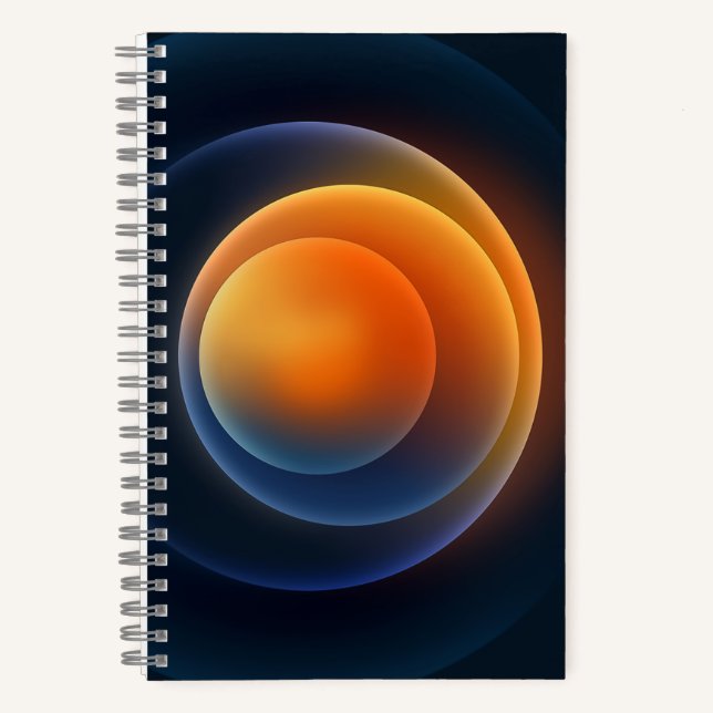 Cuaderno de espiral de 8.5" x 8.5" (Anverso)