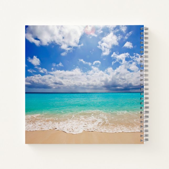 Cuaderno de espiral de 8.5" x 8.5" (Reverso)