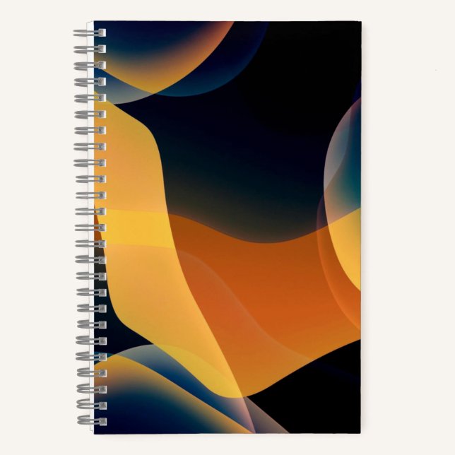 Cuaderno de espiral de 8.5" x 8.5" (Anverso)