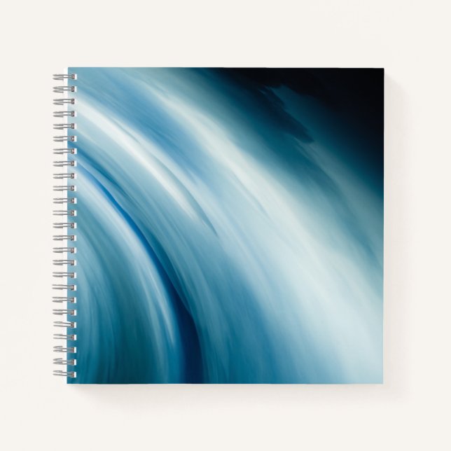 Cuaderno de espiral de 8.5" x 8.5" (Anverso)