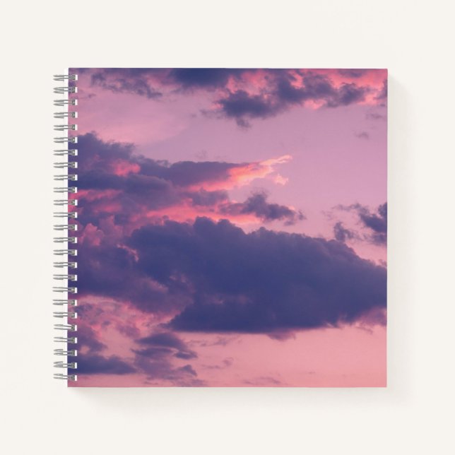 Cuaderno de espiral de 8.5" x 8.5" (Anverso)
