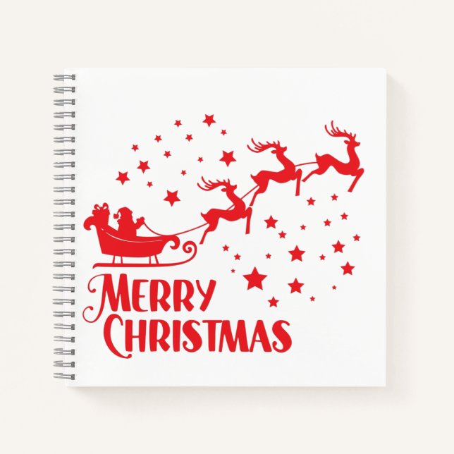 Cuaderno de espiral de 8.5" x 8.5" (Anverso)