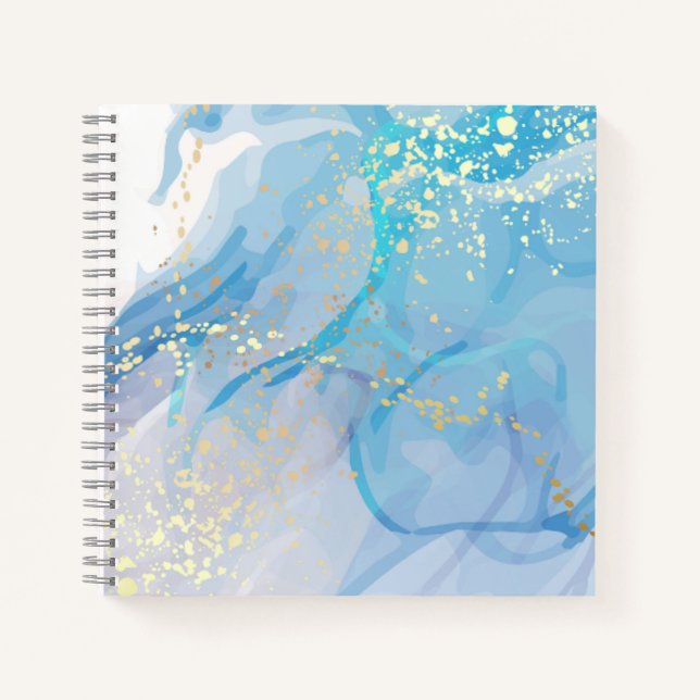 Cuaderno de espiral de 8.5" x 8.5" (Anverso)