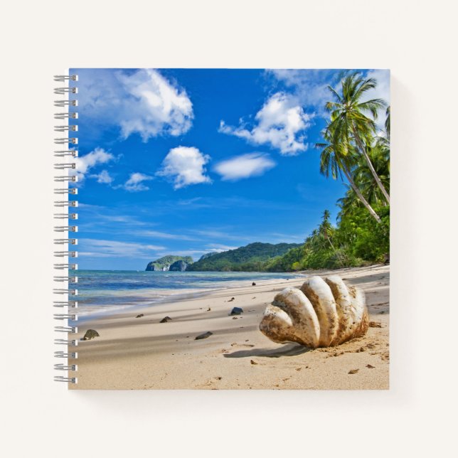 Cuaderno de espiral de 8.5" x 8.5" (Anverso)