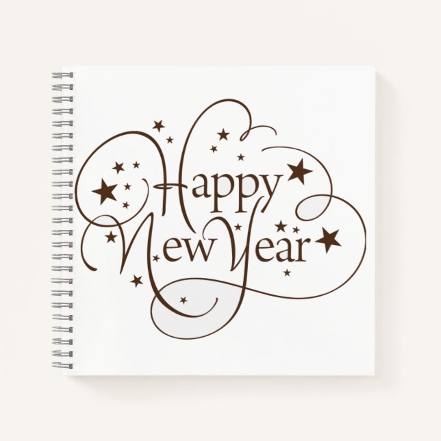 Cuaderno de espiral de 8.5" x 8.5" (Anverso)