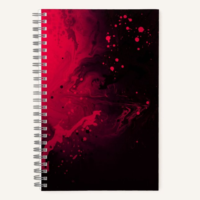 Cuaderno de espiral de 8.5" x 8.5" (Anverso)