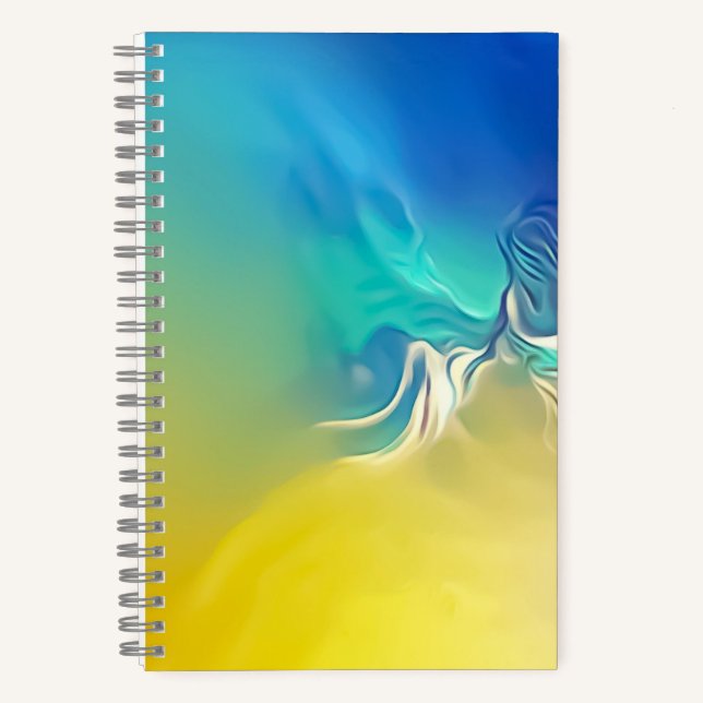 Cuaderno de espiral de 8.5" x 8.5" (Anverso)