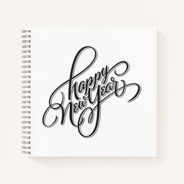 Cuaderno de espiral de 8.5" x 8.5" (Anverso)
