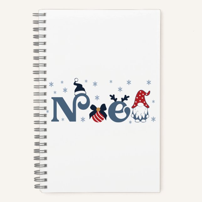 Cuaderno de espiral de 8.5" x 8.5" (Anverso)