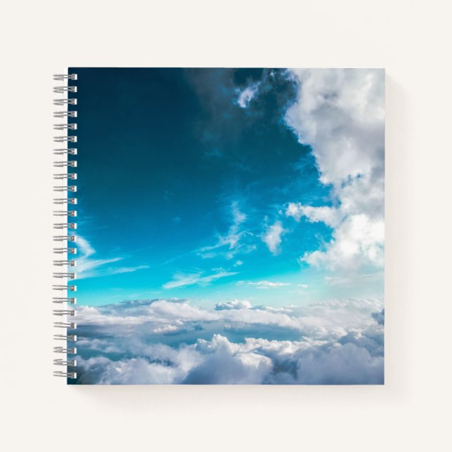 Cuaderno de espiral de 8.5" x 8.5" (Anverso)