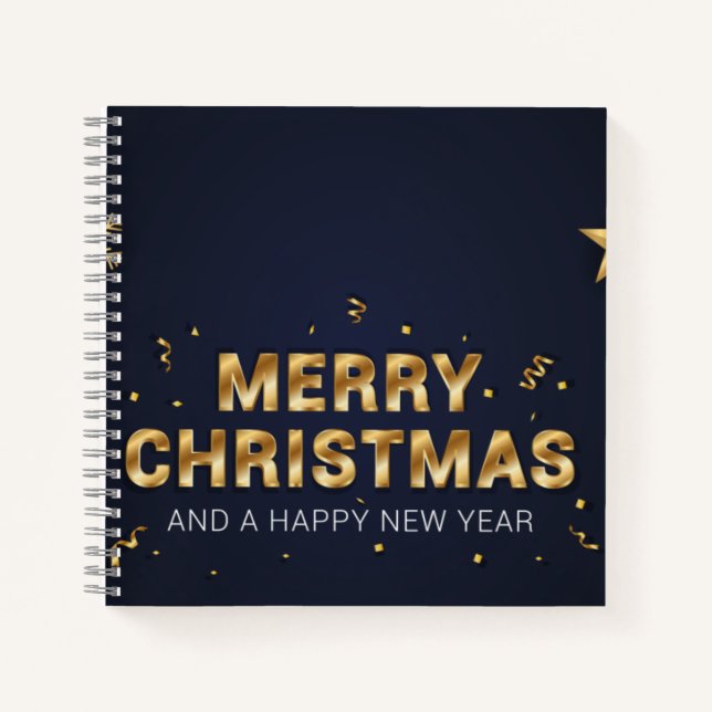 Cuaderno de espiral de 8.5" x 8.5" (Anverso)