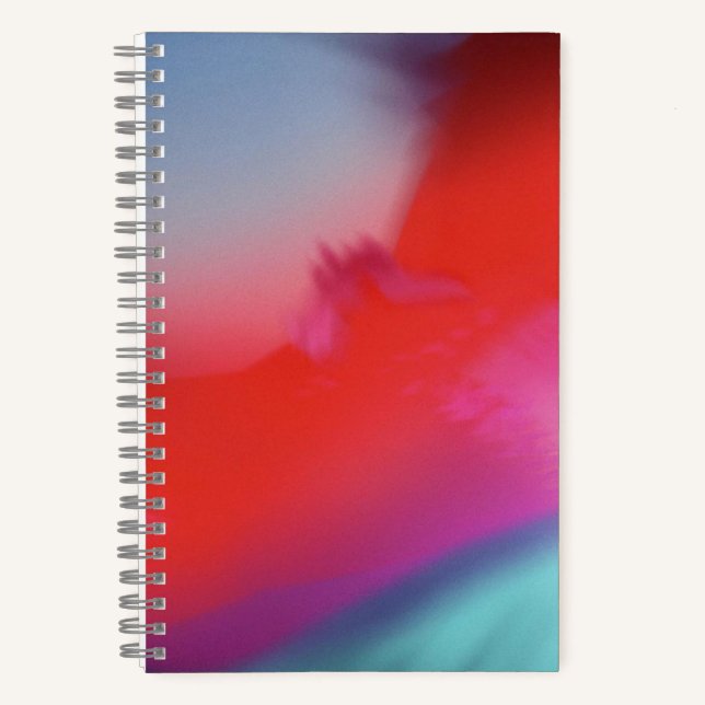 Cuaderno de espiral de 8.5" x 8.5" (Anverso)