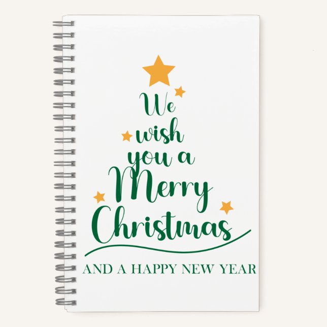 Cuaderno de espiral de 8.5" x 8.5" (Anverso)