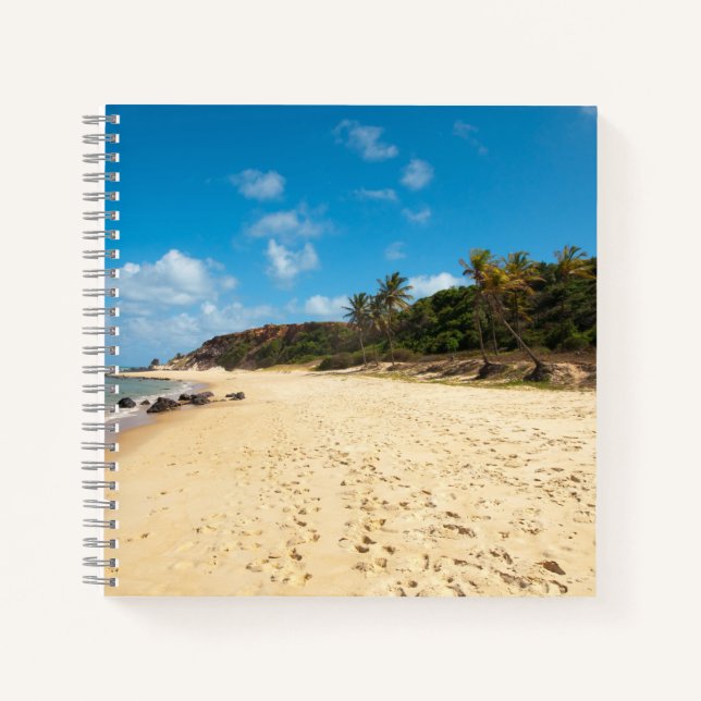 Cuaderno de espiral de 8.5" x 8.5" (Anverso)