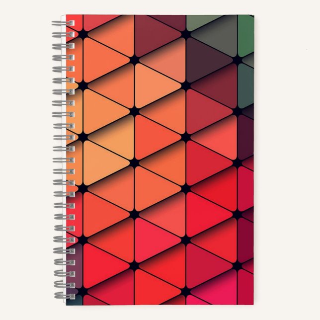 Cuaderno de espiral de 8.5" x 8.5" (Anverso)