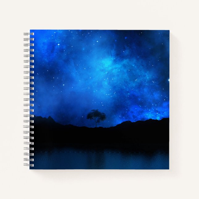 Cuaderno de espiral de 8.5" x 8.5" (Anverso)