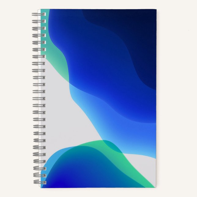Cuaderno de espiral de 8.5" x 8.5" (Anverso)