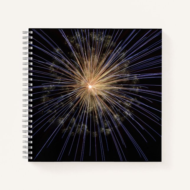 Cuaderno de espiral de 8.5" x 8.5" (Anverso)
