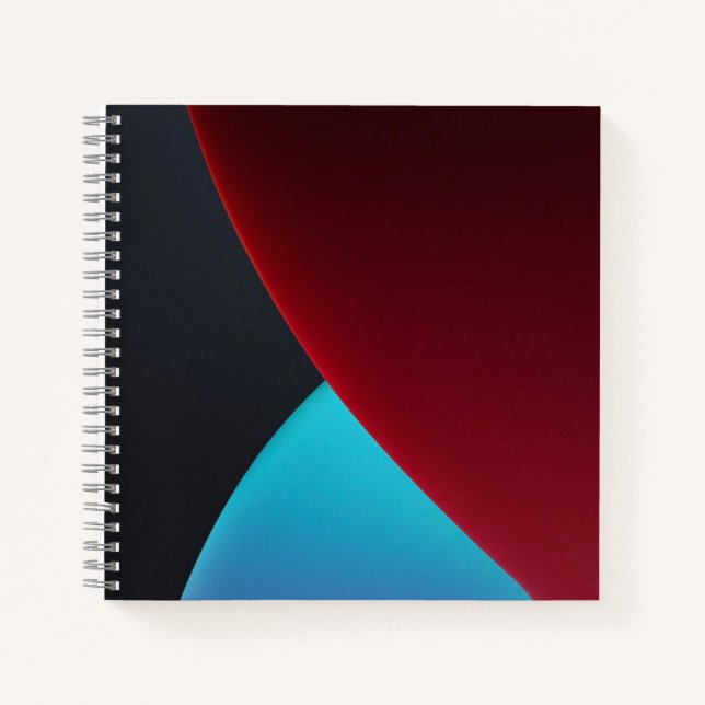 Cuaderno de espiral de 8.5" x 8.5" (Anverso)