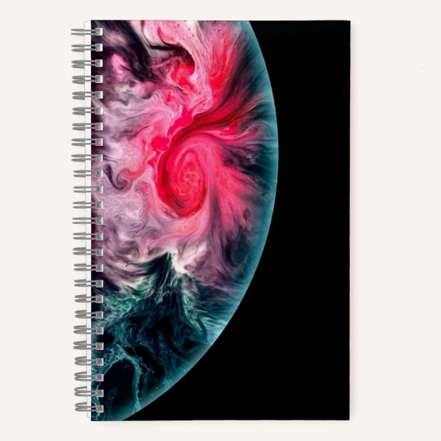 Cuaderno de espiral de 8.5" x 8.5" (Anverso)