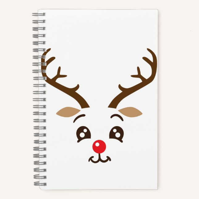Cuaderno de espiral de 8.5" x 8.5" (Anverso)