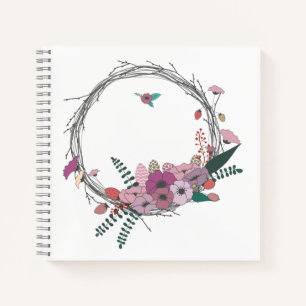 Cuaderno de espiral de 8.5" x 8.5"
