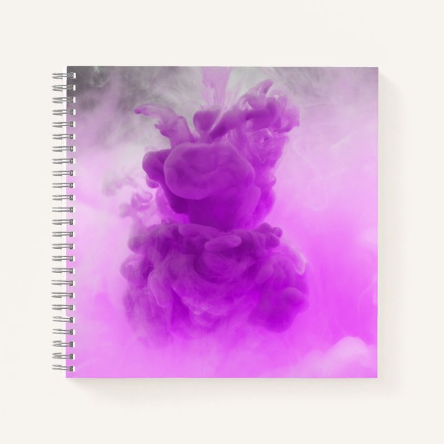Cuaderno de espiral de 8.5" x 8.5" (Anverso)