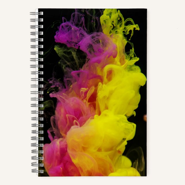 Cuaderno de espiral de 8.5" x 8.5" (Anverso)
