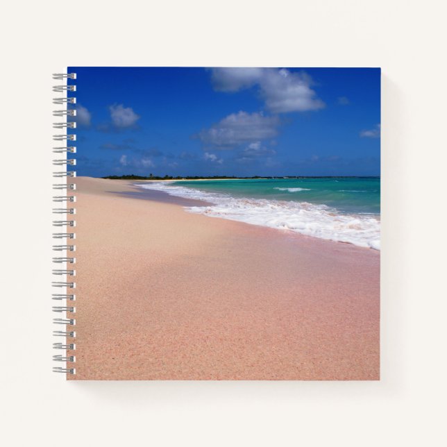 Cuaderno de espiral de 8.5" x 8.5" (Anverso)