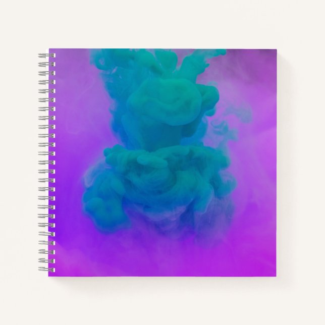 Cuaderno de espiral de 8.5" x 8.5" (Anverso)