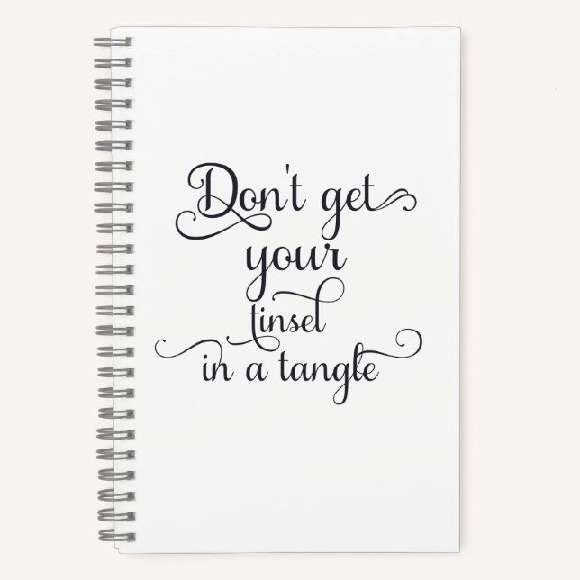 Cuaderno de espiral de 8.5" x 8.5" (Anverso)