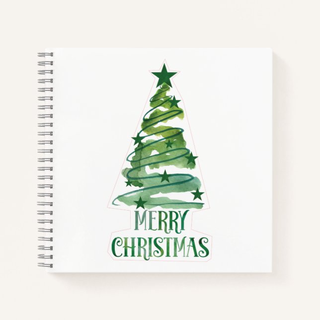 Cuaderno de espiral de 8.5" x 8.5" (Anverso)
